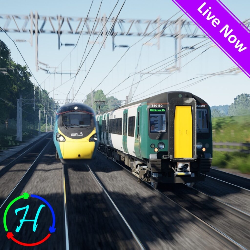 We&#039;re back in Train Sim World 5 to drive more trains, to pick up some more passengers, and travel some interesting places! We&#039;re live with more Train Sim World 5 action! https://www.twitch.tv/hibblejaybob (link in bio)

#TrainSimWorld #TrainSimWorld5 #TSW5 #TSW #TrainSimulator #Twitch #Stream #ScottishStreamer #Train #Railway #England #Avanti #Class390 #Pendolino #Class350