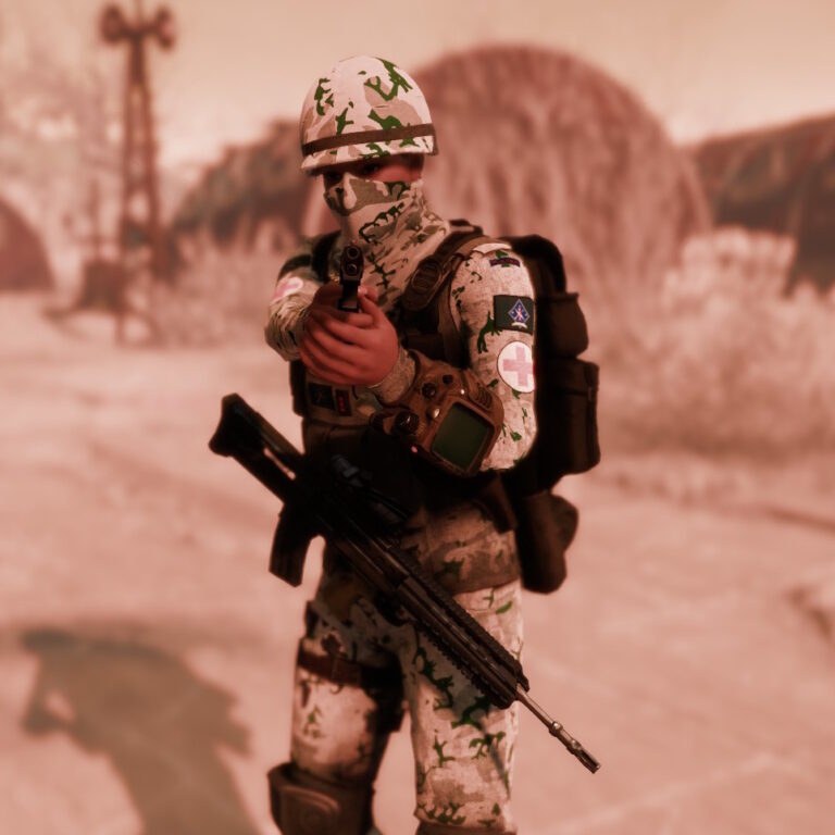 Who better to use as the subject of the first pictures for the Commonwealth Regiment than Warrant Officer Brigette Andersen. As leader of the 1st Special Operations Detachment, WO Andersen has become something of a legend - leading the team that strikes first, providing security and new territory for the Commonwealth Regiment!